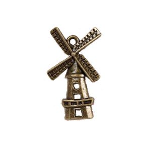 Zawieszka metalowa Charms ScrapBerry's Wiatrak, 17mm